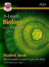 CGP Books A-Level Biology for AQA: Year 1 & 2 Student Book (Mixed Media Product)