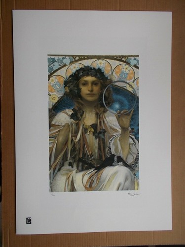 Sérigraphie alfons mucha - ,,