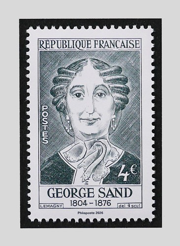 France 2026 timbre - timbre, "georges