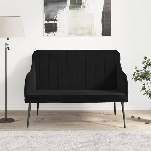 Banc 110x76x80 velours - cm,