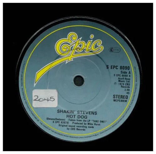 Shakin stevens hot dog - hot, single