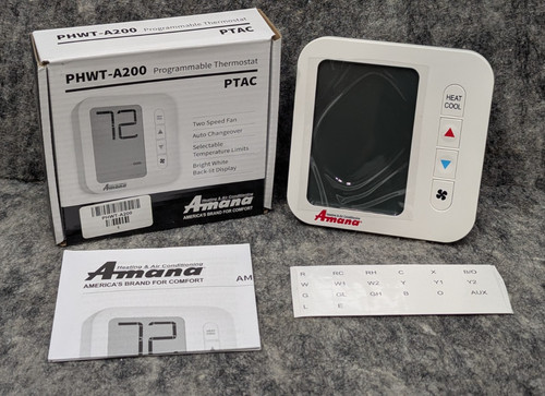 Amana phwt a200 ptac - amana, phwt-a200