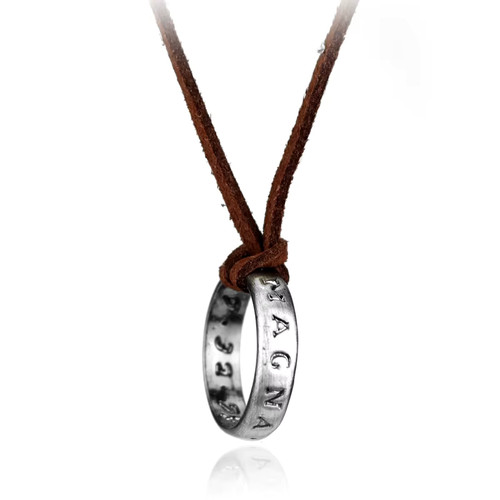 Collier cuir uncharted - cuir, 4