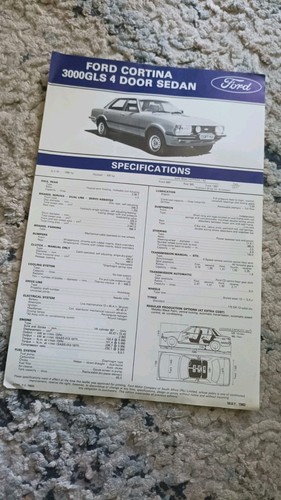 Prospectus brochure ford - /,
