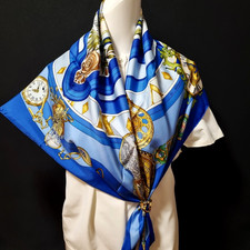RARE VINTAGE HERMES Silk Scarf