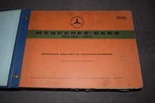 Spare parts list spare parts catalogue Mercedes W111 type 220b/220Sb 03/1965