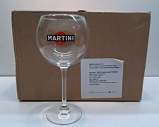 MARTINI Lot 6 verres cocktail  vintage 47 cl dans carton d'origine