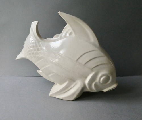 Grand poisson céramique - poisson,