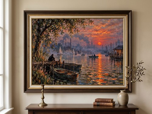 Tableau impressionniste - tableau,
