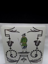 Ancien Carreau Carrelage Desvres Décor Vieux Lille Tiles Earthenware Azulejos 