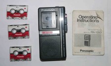 Dictaphone enregistreur lecteur Panasonic RN-105D – 2 x vitesses