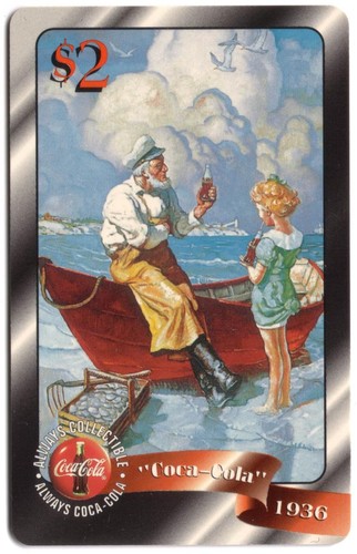 Coca cola old man fille - '96,