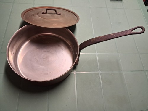 Casserole cuivre massif - casserole,