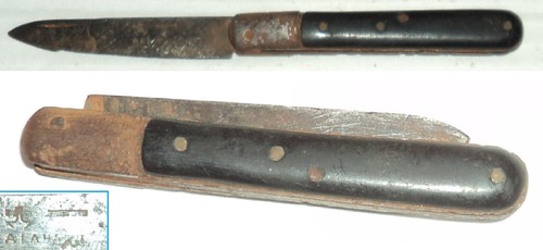 Rare couteau pliant - ,, la