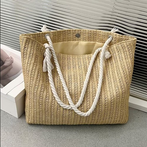 Grand sac cabas femme paille - grand,