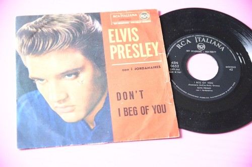 Elvis presley t - elvis, 7"