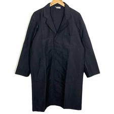 Veste Blouse Travail Noir Vintage Bragard (Made In Épinal / France)