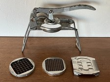 Ancien Coupe frites VITE FRITES + accessoires Pommes allumettes + frites VINTAGE