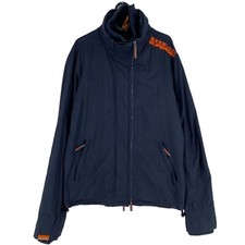 SUPERDRY Veste Coupe-Vent Bleu