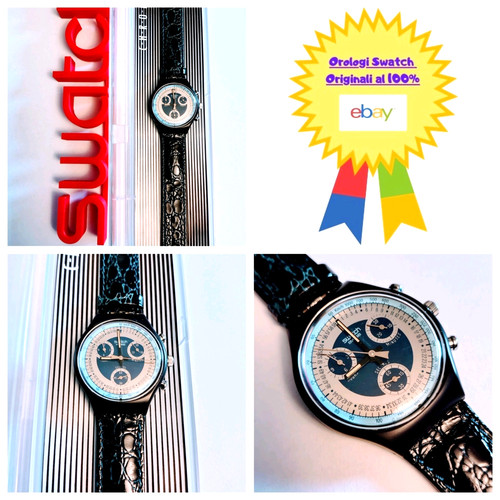 Swatch chrono neuf - swatch, silver