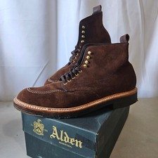 IN BOX Todd Snyder x Alden Indy Reverse Chamois Leather Boot USA Men's Size 11