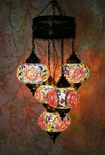 Lustre plafonnier suspendu en