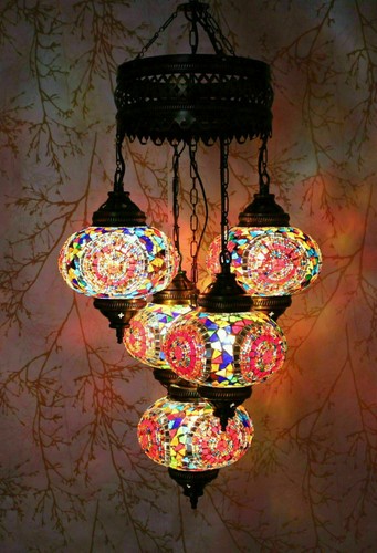 Lustre plafonnier suspendu - , en