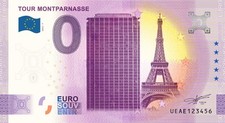Billet Souvenir 2024 France