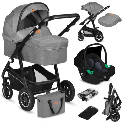 Poussette combinée 1 - poussette,