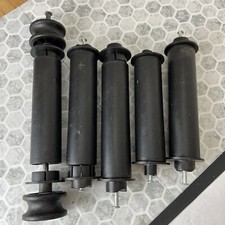 Ab Rocket Spine Pad Attachment Parts Rollers Plastic insert pieces with Ends 