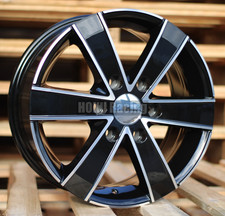 Roues 4X 16" 6 rayons 1250kg NOIR 6X130 pour Mercedes Sprinter Crafter