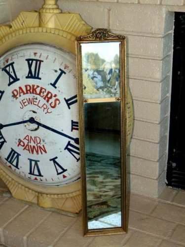 Antique barbola narrow - antique,