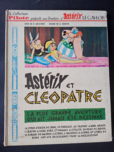 Astérix cleopatre - astérix,