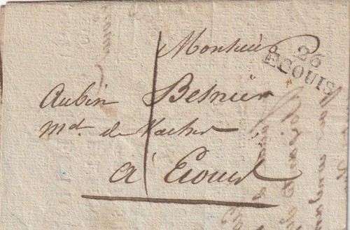 Ecouis lettre 1826 - lettre, de