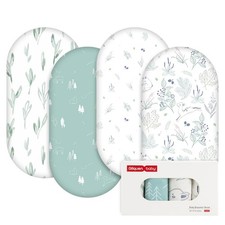 Lot de 4 draps-Housses pour