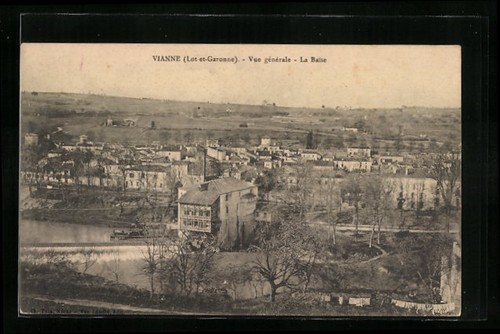 Cpa vianne vue generale la - cpa,
