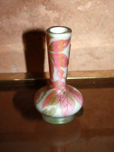 Ancien petit vase signé pate - ancien,