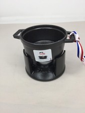 Staub Cast Iron 0.25-qt Mini Chocolate Fondue Set