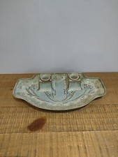 Grand Encrier en Grès signé DENBAC Art Nouveau 1900 Denert - Ancien - Vintage 