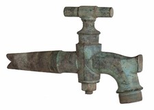 Ancien Gros Robinet en Bronze