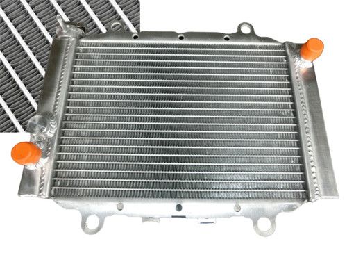 3row aluminium radiateur - aluminium, pour