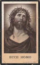 OLD PIOUS IMAGE ANNOUNCE DEATHS ABBOT AUGUSTE POLET ANDENNE BELGIUM 1918