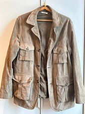 Veste cuir veritable finition