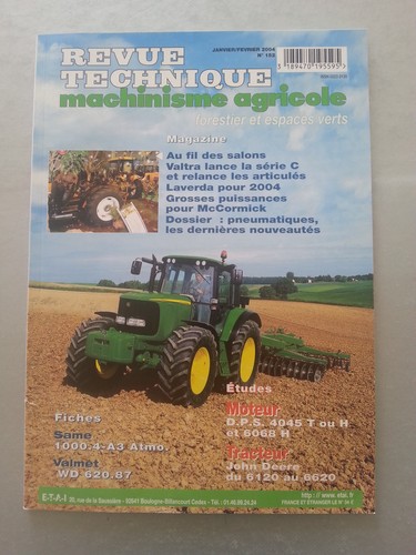 Revue technique tracteur john - technique,