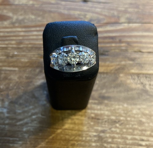 Bague ancienne blanc 18k - blanc,