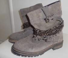 Bottines Boots motard rock