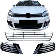 Grille De Pare-Chocs Ensemble Pour Golf 6 09-12 Avec Pare-Chocs R20