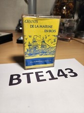 Cassette audio Chants de la Marine en Bois - Chœur Montjoie-Saint-Denis 1988