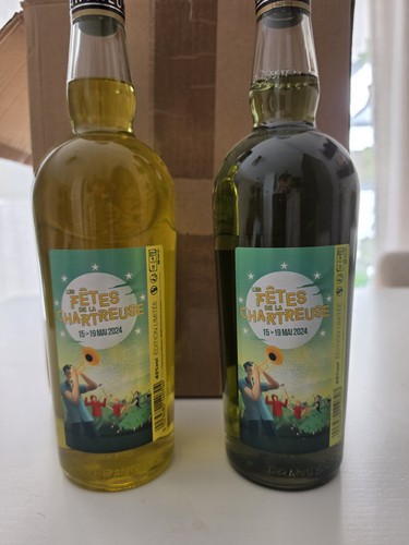 Lot bouteilles chartreuse - 2,
