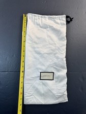 Gucci Dust Bag White Satin